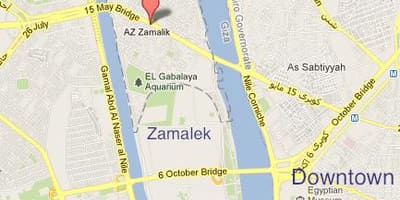 Zamalek ಕೈರೋ ನಕ್ಷೆ